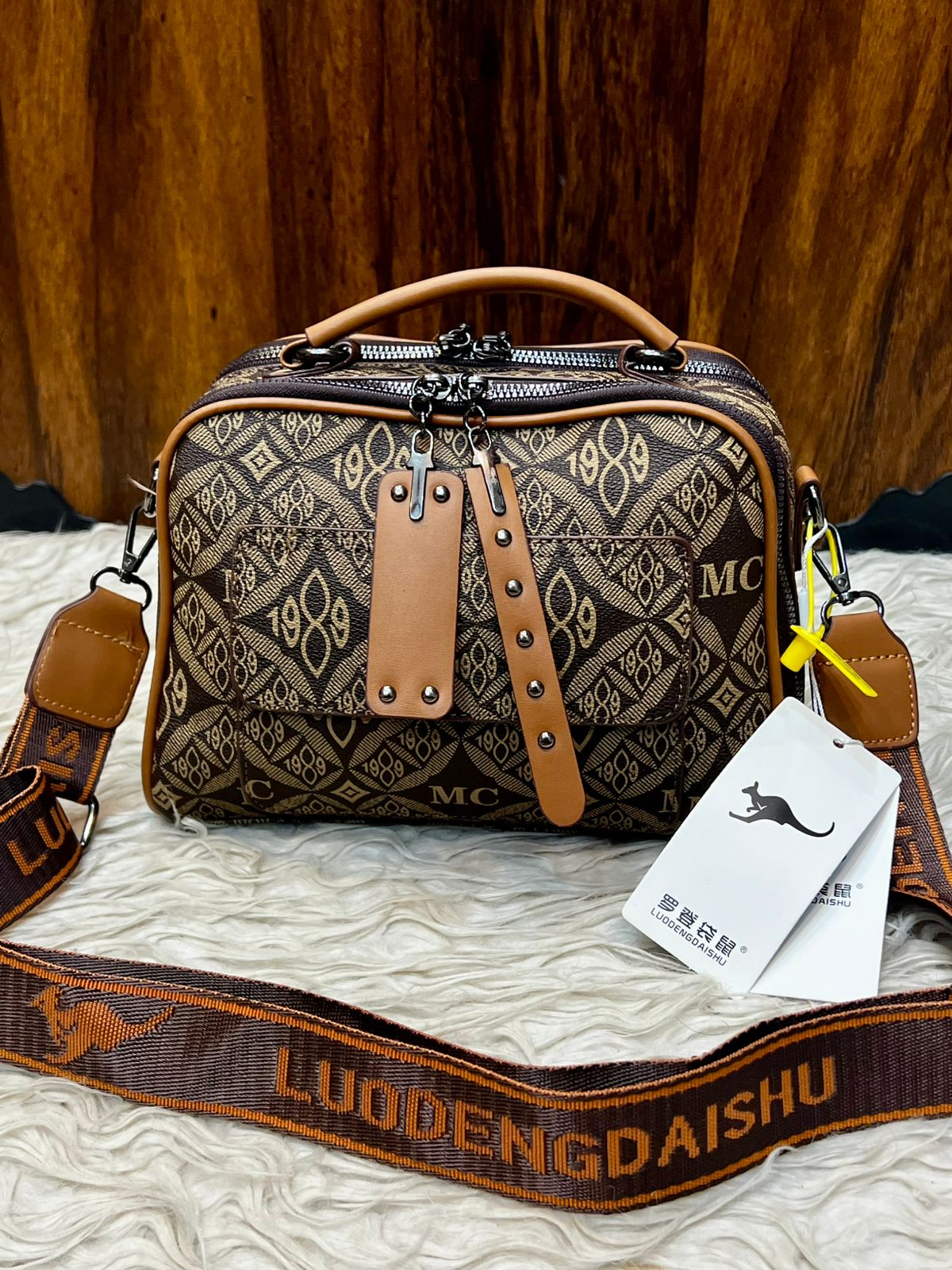 New Arrival Masterpiece bag with long strap.