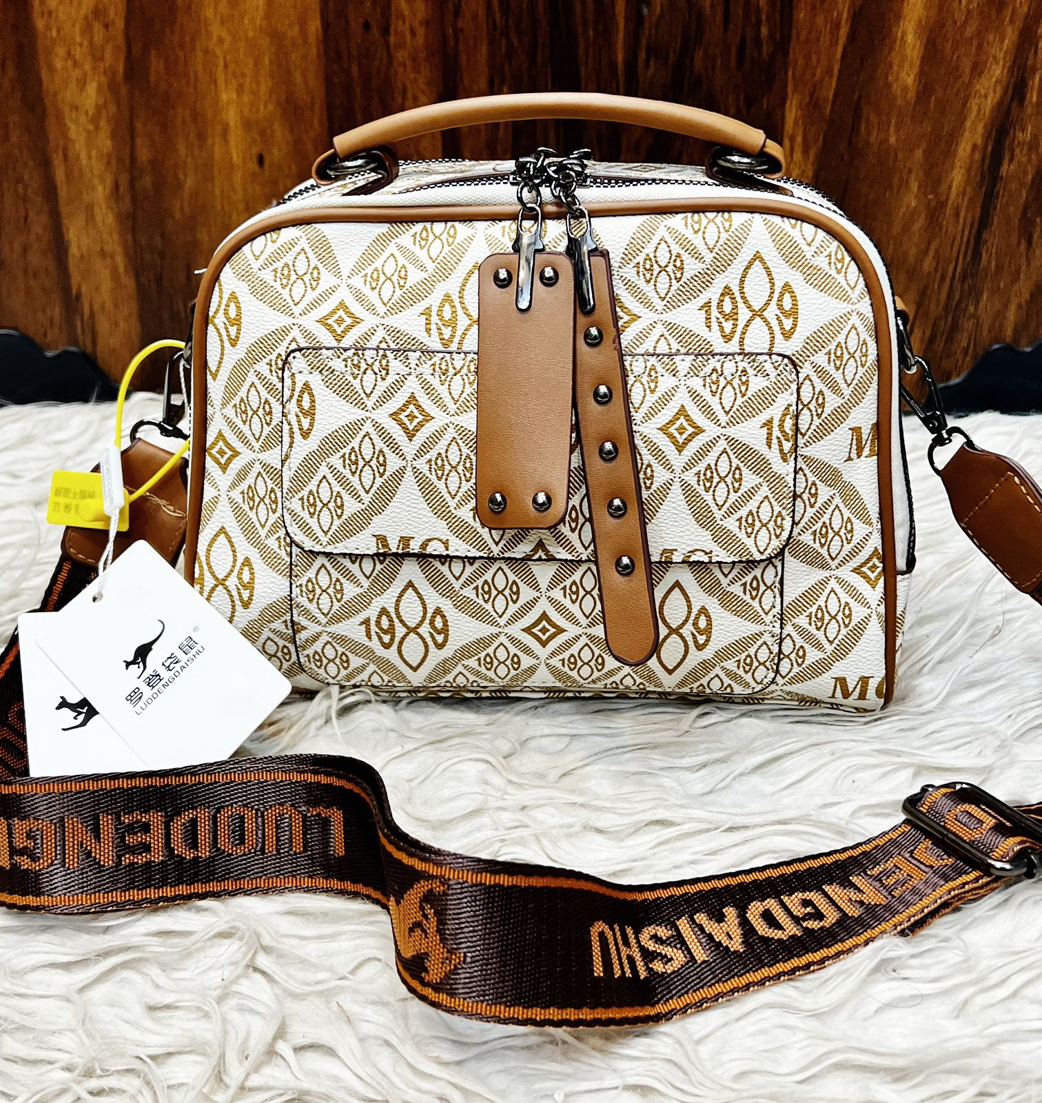 New Arrival Masterpiece bag with long strap.
