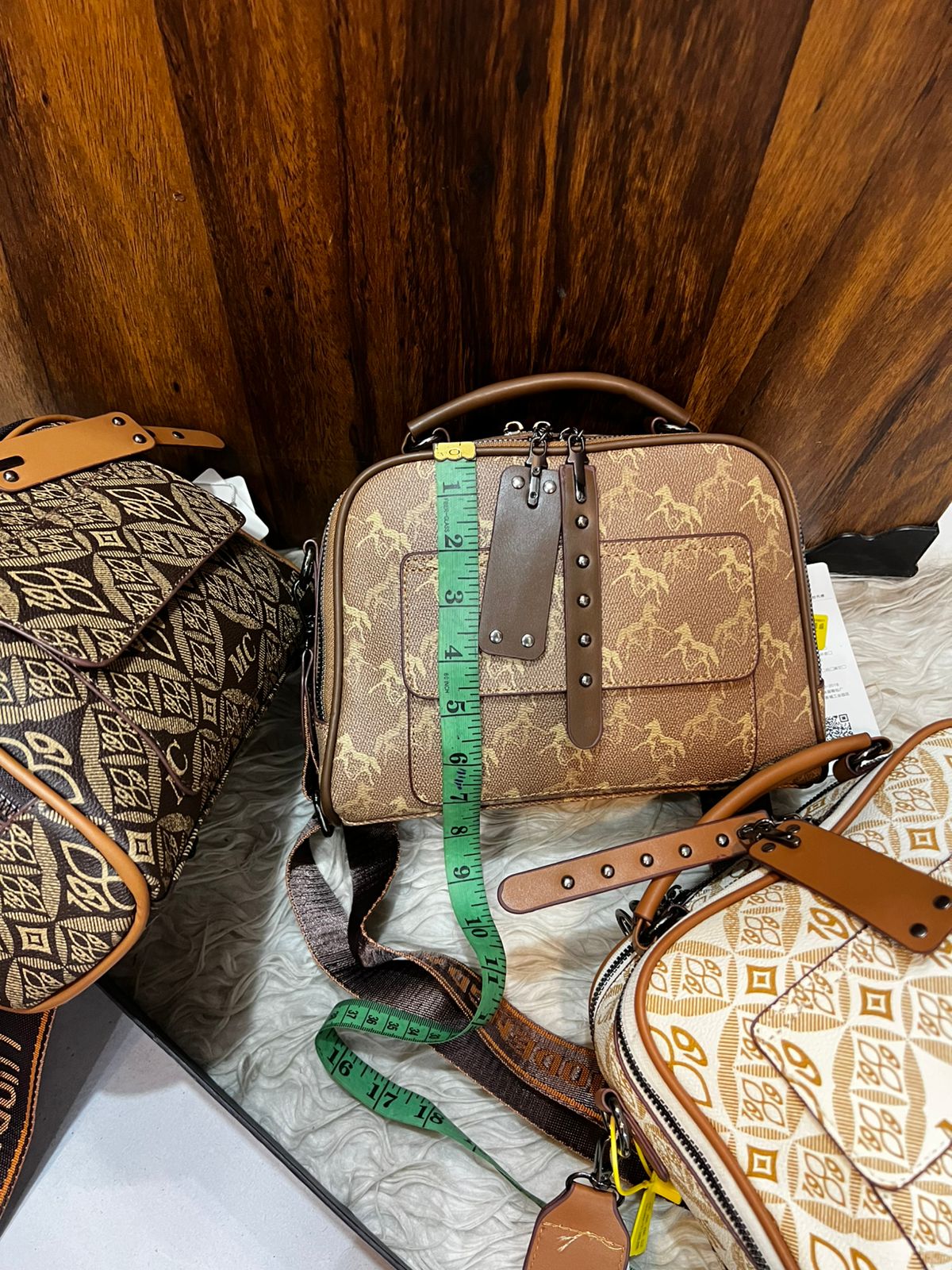 New Arrival Masterpiece bag with long strap.