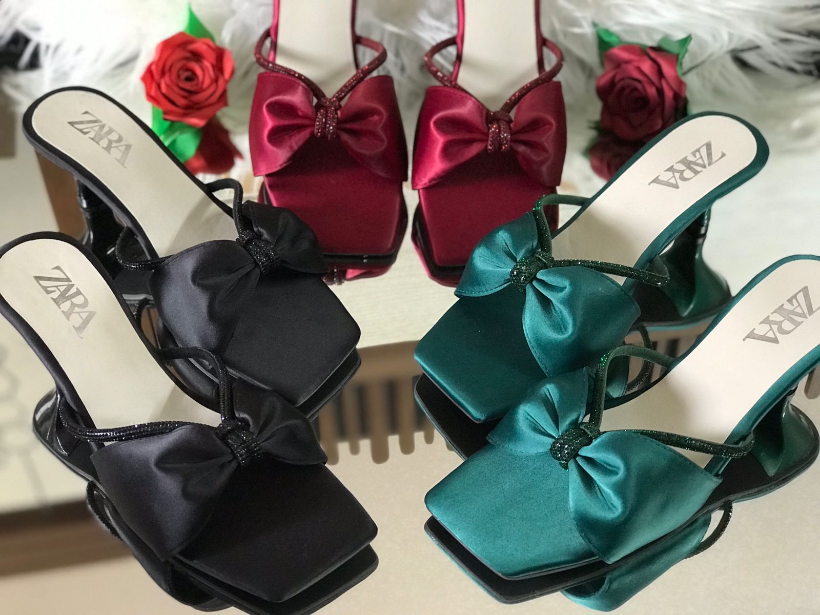 ZARA Mash Colour Heel