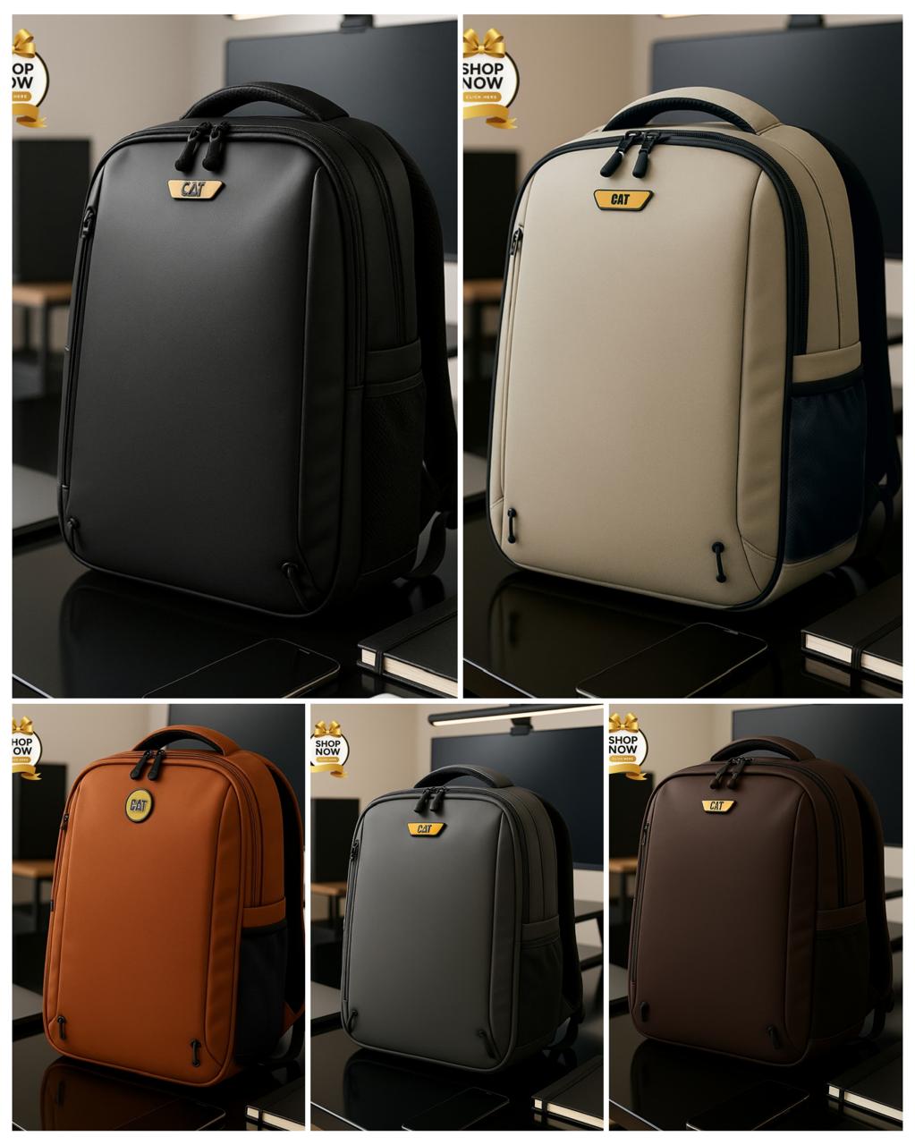 PREMIUM LAPTOP BACKPACK 💼 ✨ Sleek & Durable Design