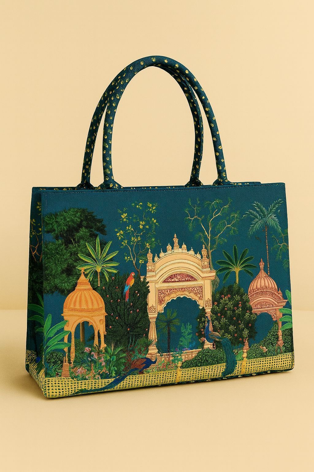 Canvas Printed Shoulder 💝 High Quality Bag With Unique Print  For Girls 💝